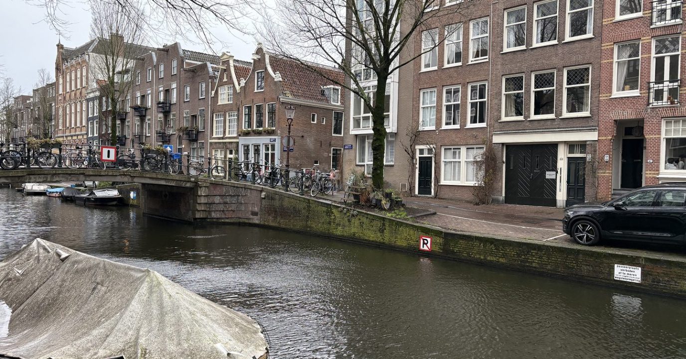 Canal in the Jordaan, Amsterdam — SculptClub's neighborhood